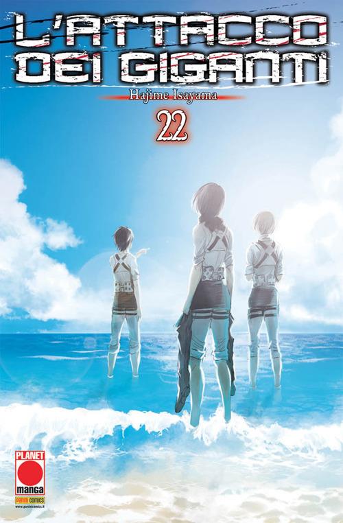 L' attacco dei giganti. Vol. 22 - Hajime Isayama - copertina
