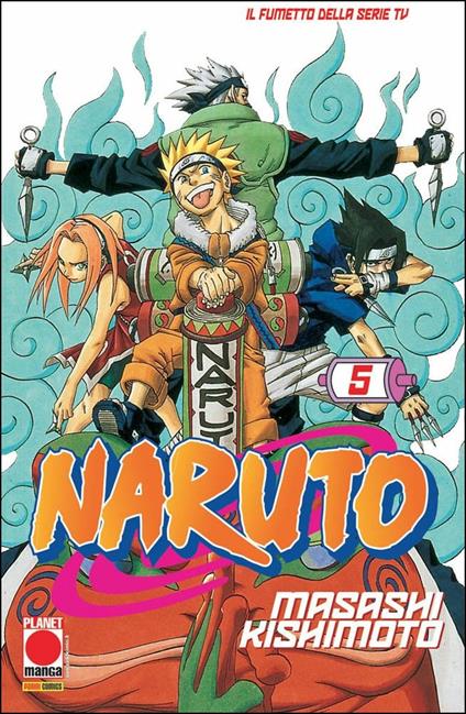 Naruto. Vol. 5 - Masashi Kishimoto - copertina