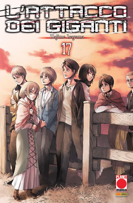 L'attacco dei giganti. Vol. 17 - Hajime Isayama - copertina