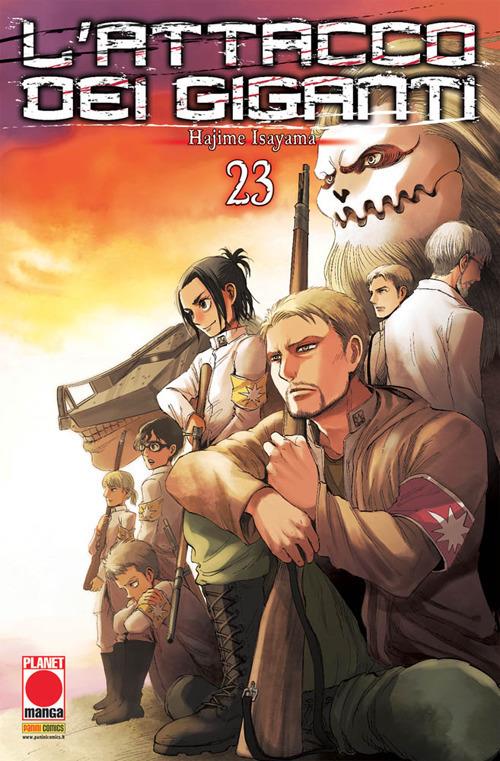 L' attacco dei giganti. Vol. 23 - Hajime Isayama - copertina