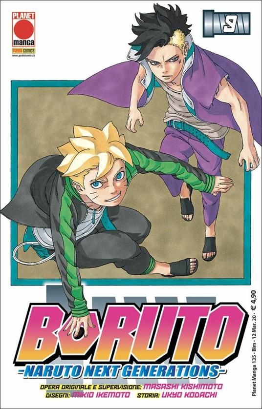 Boruto. Naruto next generations. Vol. 9 - Masashi Kishimoto,Ukyo Kodachi - copertina