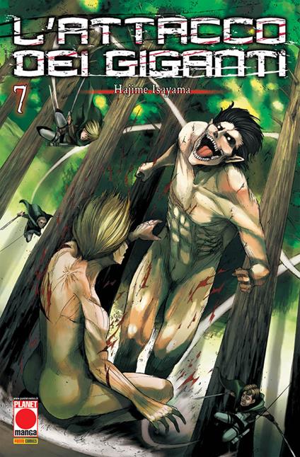 L'attacco dei giganti. Vol. 7 - Hajime Isayama - copertina