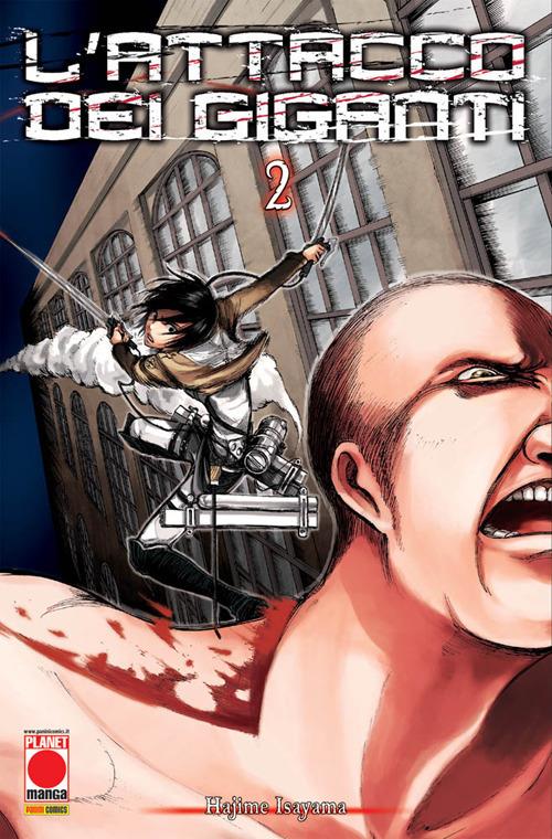 L' attacco dei giganti. Vol. 2 - Hajime Isayama - copertina