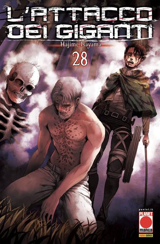 L'attacco dei giganti. Vol. 28 - Hajime Isayama - copertina
