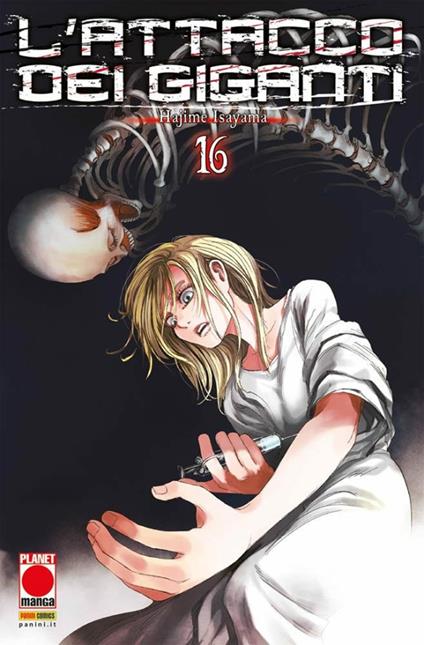 L'attacco dei giganti. Vol. 16 - Hajime Isayama - copertina