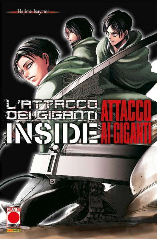 Attacco ai giganti. L'attacco dei giganti inside - Hajime Isayama - copertina