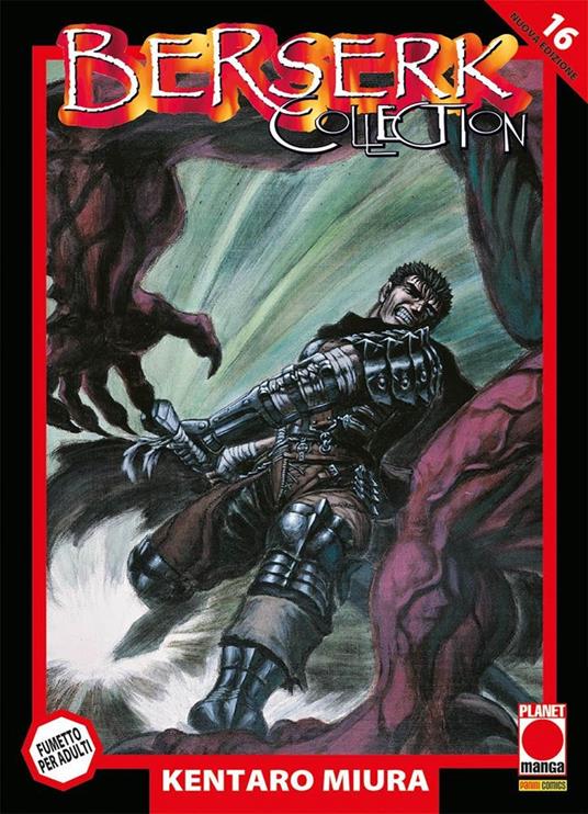 Berserk collection. Serie nera. Vol. 16 - Kentaro Miura - copertina