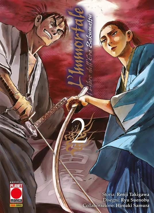 L' immortale. Il libro dell'era Bakumatsu. Vol. 2 - Renji Takigawa,Ryu Suenobu,Hiroaki Samura - copertina