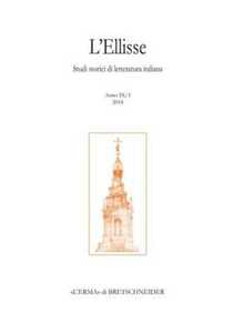 Libro L' Ellisse. Studi storici di letteratura italiana (2014). Vol. 9: 001. 