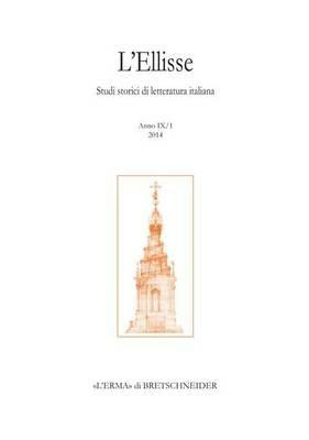 L' Ellisse. Studi storici di letteratura italiana (2014). Vol. 9: 001. - copertina