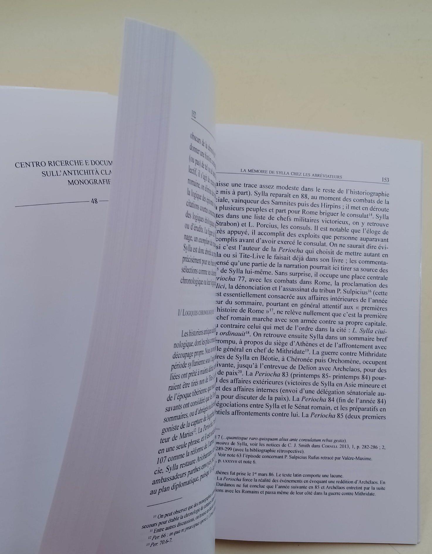 La Generazione Postsillana. Il Patrimonio Memoriale: Atti del Convegno. Istituto Italiano Per La Storia Antica