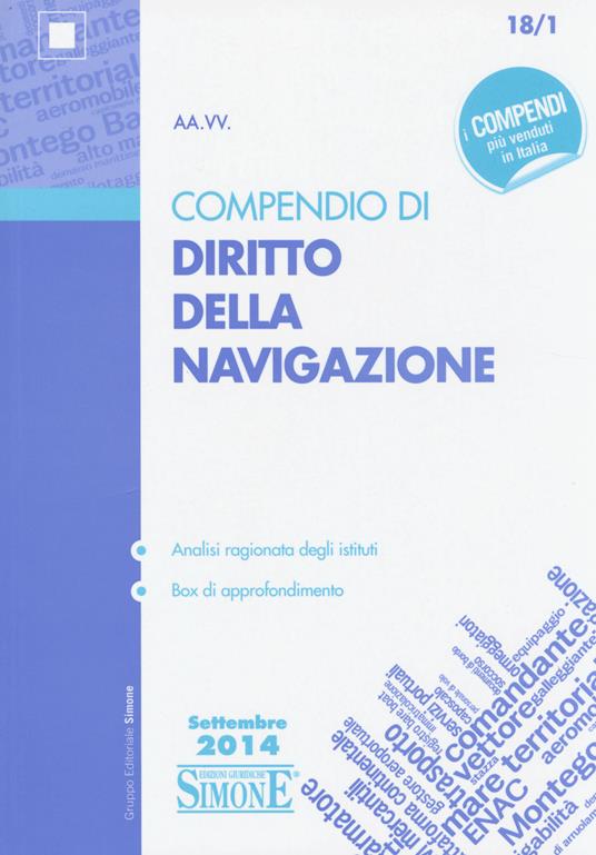 Compendio di diritto della navigazione - copertina