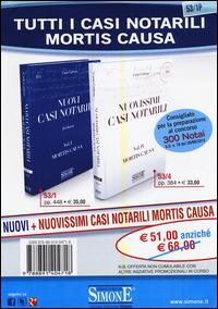 Nuovi casi notarili-Nuovissimi casi notarili. Mortis causa - Carlo Carbone - copertina