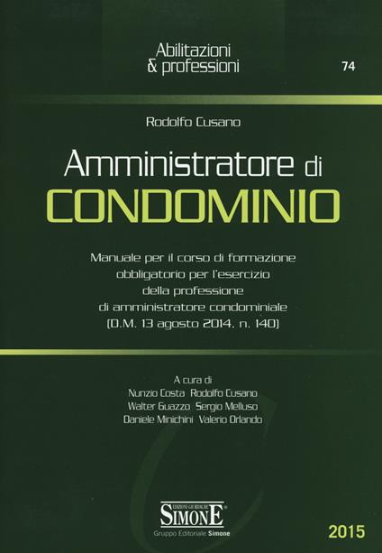 Amministratore di condominio - copertina