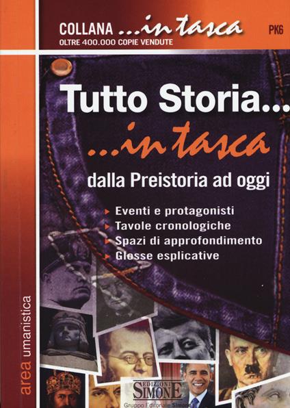 Tutto storia. Dalla preistoria ad oggi - copertina