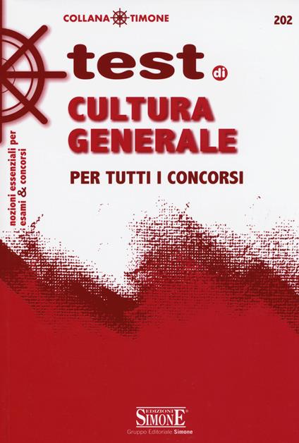 I test di cultura generale per tutti i concorsi - copertina