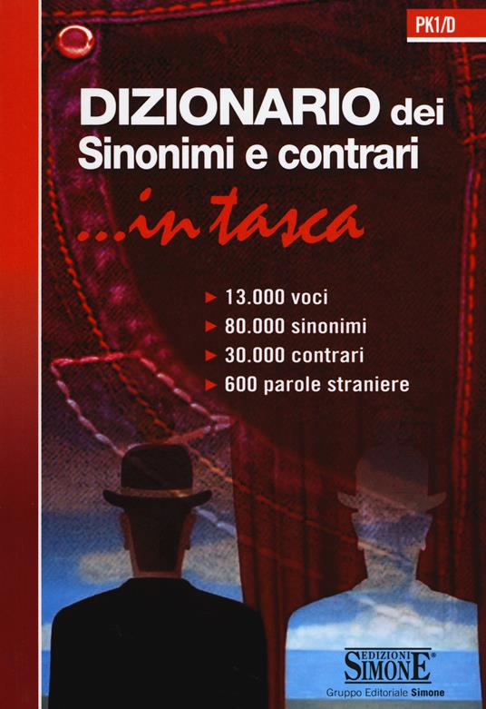 Dizionario dei sinonimi e contrari - copertina
