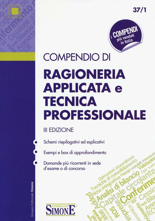 Compendio di ragioneria applicata e tecnica professionale - copertina