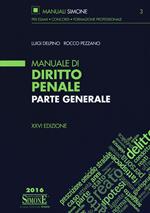 Manuale di diritto penale. Parte generale