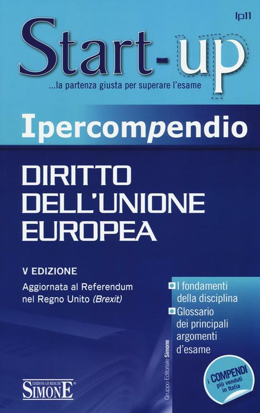 Ipercompendio diritto dell'Unione Europea - copertina