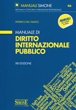 Manuale di diritto internazionale pubblico