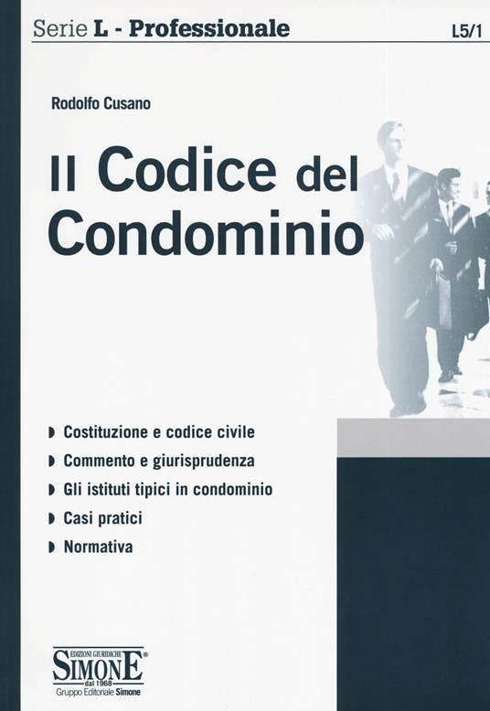 Il codice del condominio - Rodolfo Cusano - copertina