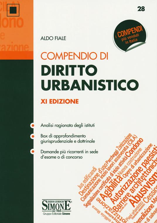 Compendio di diritto urbanistico - Aldo Fiale - copertina