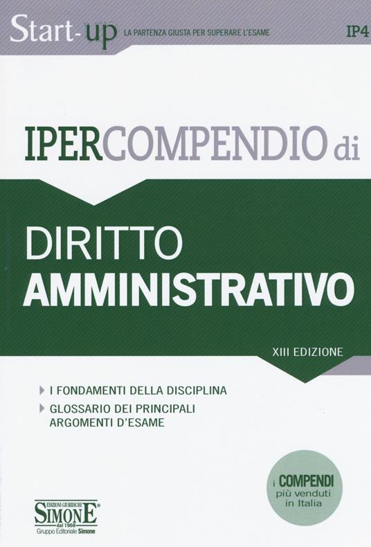 Ipercompendio di diritto amministrativo - copertina