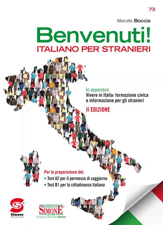 Benvenuti! Italiano per stranieri. Con e-book. Con espansione online - Marcella Boccia - copertina