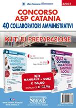 Concorso ASP Catania. 40 collaboratori amministrativi. Kit di preparazione. Manuale + quiz
