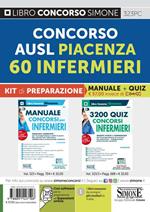 Concorso AUSL Piacenza. 60 infermieri. Kit di preparazione. Manuale + quiz