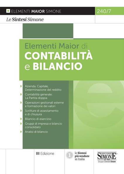 Contabilità e bilancio - copertina
