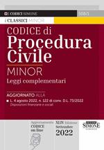 Codice di procedura civile minor. Leggi complementari. Con espansione online