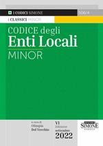 Codice degli enti locali. Ediz. minor