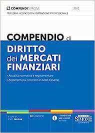 Compendio di diritto dei mercati finanziari - copertina