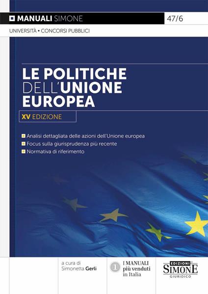 Le politiche dell'Unione europea - copertina