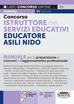 335 Concorso Istruttore dei Servizi Educativi Educatore Asili Nido - Manuale per la preparazione ai concorsi e l'aggiornamento professionale