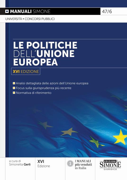 Le politiche dell'Unione europea - copertina