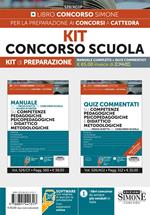 Kit Concorso Scuola. Manuale completo + quiz commentati. Con espansione online. Con software di simulazione
