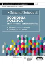 44/1 Schemi & Schede di Economia Politica - Microeconomia e Macroeconomia - Metodo schematico Simone - Portami con te a lezione