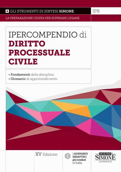 Ipercompendio di diritto processuale civile. Nuova ediz. - copertina