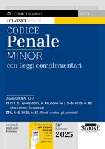 Codice penale minor. Con leggi complementari. Con App Codici Simone per un codice sempre aggiornato