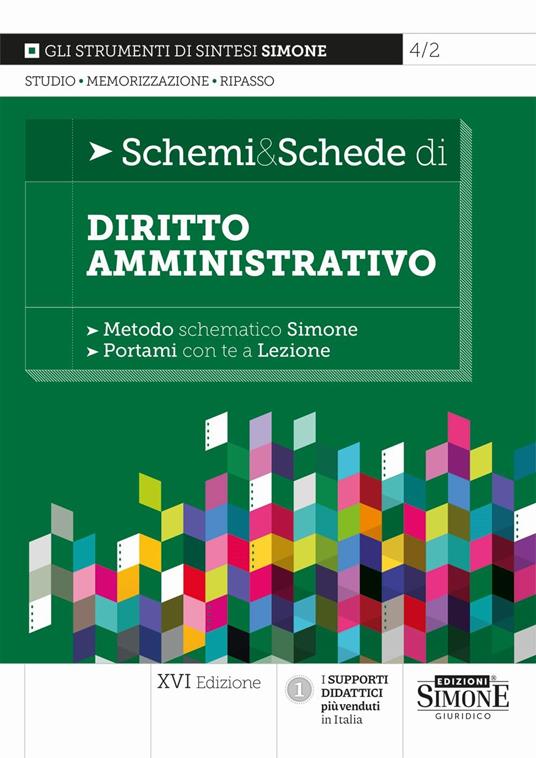 Schemi & schede di diritto amministrativo - copertina