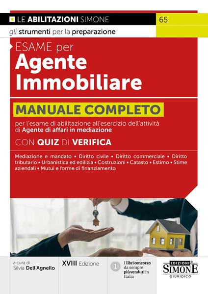 Esame per agente immobiliare. Manuale completo - copertina