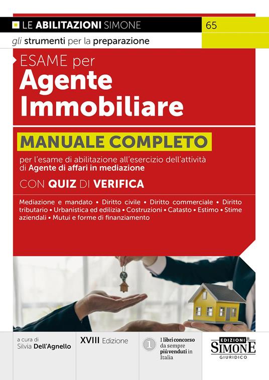 Esame per agente immobiliare. Manuale completo - copertina