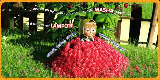 Viva la frutta e la verdura! Masha e Orso. Impara con Masha. Ediz. illustrata - Rita Coco - 2