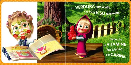 Viva la frutta e la verdura! Masha e Orso. Impara con Masha. Ediz. illustrata - Rita Coco - 5