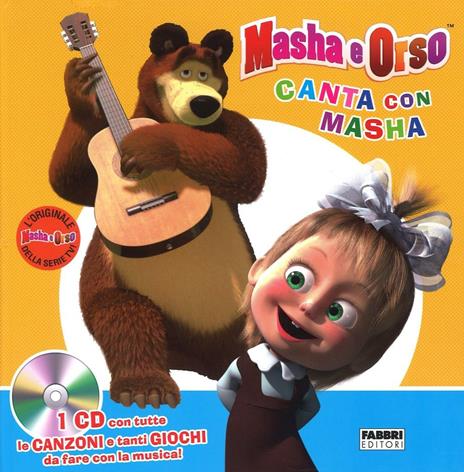 Canta con Masha. Masha e Orso. Ediz. illustrata. Con CD Audio - copertina