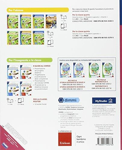 Capire. Vol. unico. Quaderno antropologico-Quaderno scientifico-Atlante. Per la 4ª classe elementare. Con e-book. Con espansione online - Luise Leda,Luisa Bordin,Eliana Guzzo - 2