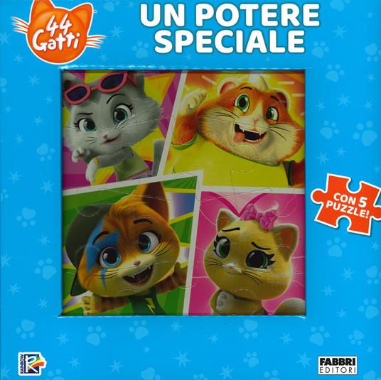 Un potere speciale. 44 gatti. Ediz. a colori - copertina